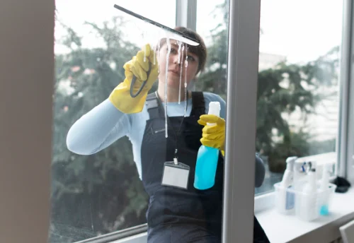 Nettoyage de vitres intérieures et extérieures à Tréveneuc